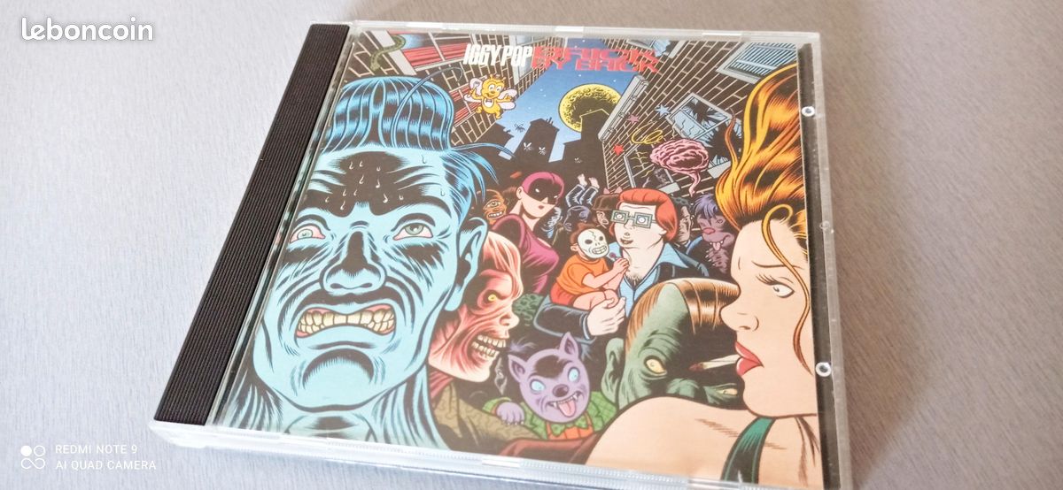 CD audio - IGGY POP - Brick by Brick - Picture Disc Pressage US 1990 - en très bon état (image 2)