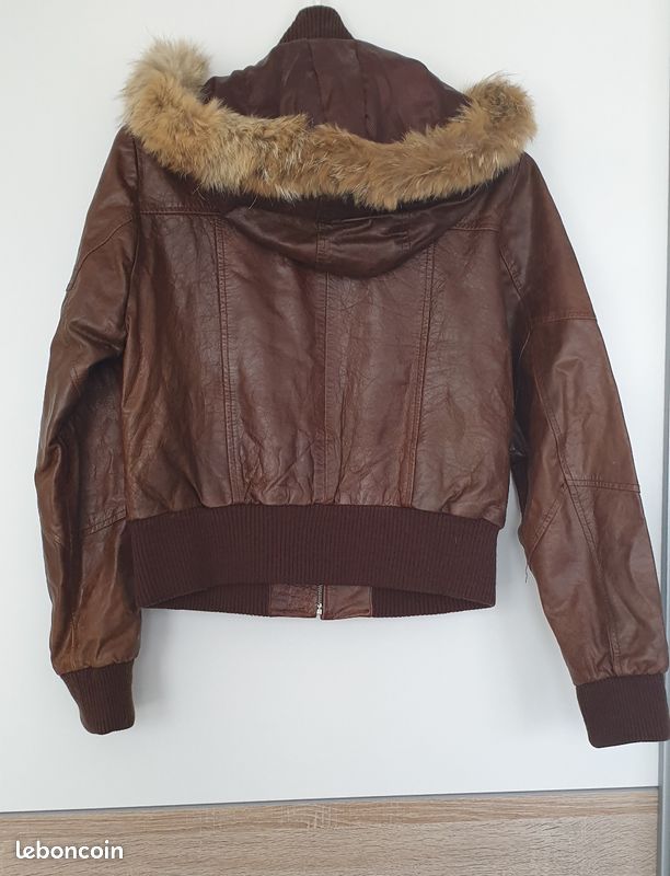 Blouson cuir femme (image 2)