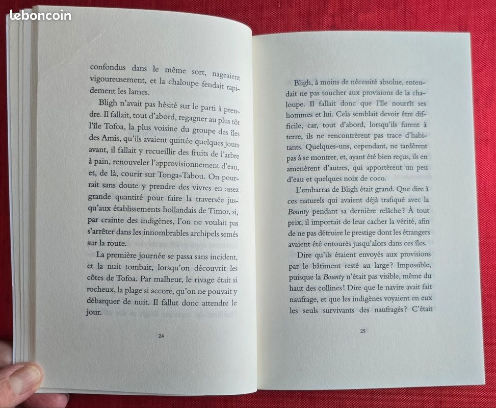 Les révoltés de la Bounty, de Jules Verne. Neuf (image 10)