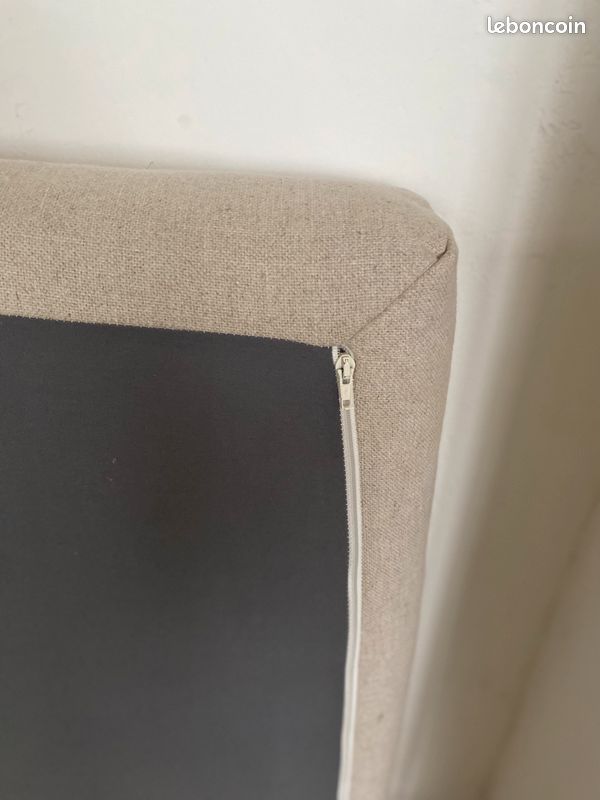 Housse divan IKEA x Virgil Abloh + sommier en bois + matelas 80x200 (image 6)