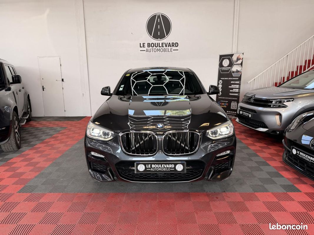 BMW X4 (523 euros/mois) M Sport xDrive 20d 190CV G02 ATTELAGE SIEGES CHAUFFANTS (image 4)