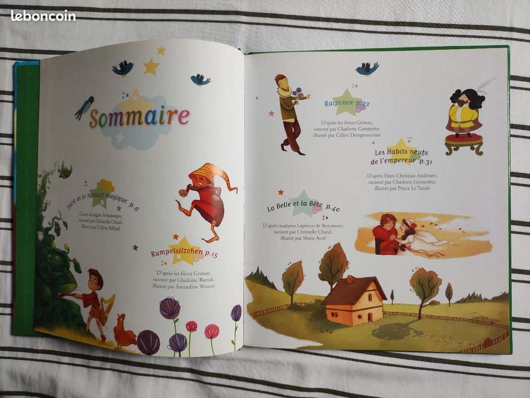 Livre enfant Jack et le haricot magique et autres contes (image 3)