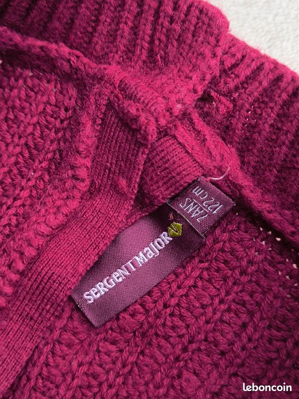 filles haut d'ensemble brodé à col carré et à découpes | filles liquidation