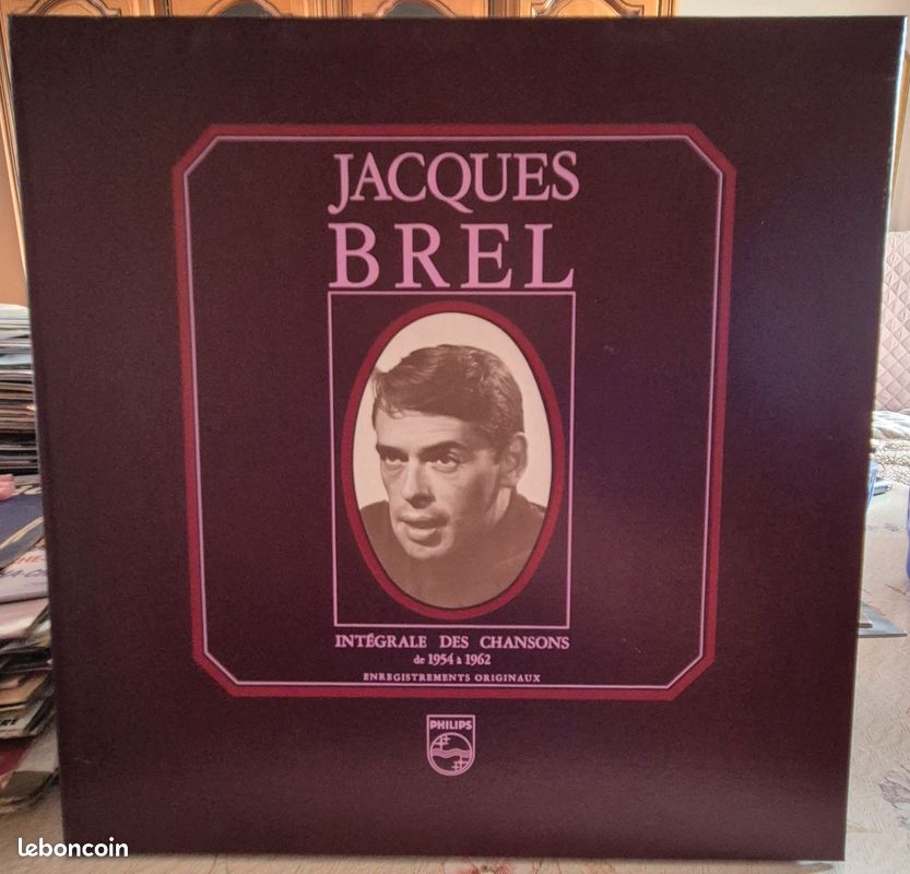 Coffret vinyle Jacques Brel (image 1)