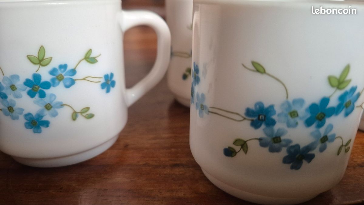 Service à café Myosotis (Arcopal