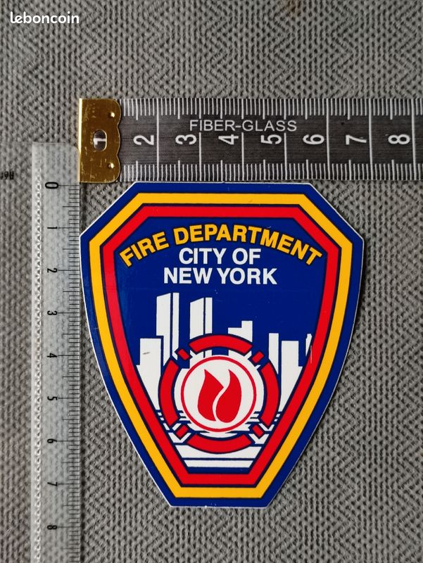 Lot verre collector FDNY + autocollant (image 10)
