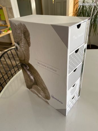 Boîte Trésors DOMIVA Little Bear - Coffret Souvenir Naissance Bébé