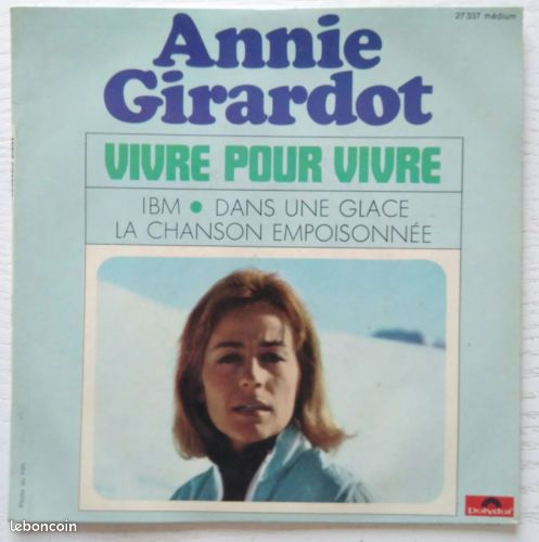TRES RARE EP ANNIE GIRARDOT 45 tours (image 1)
