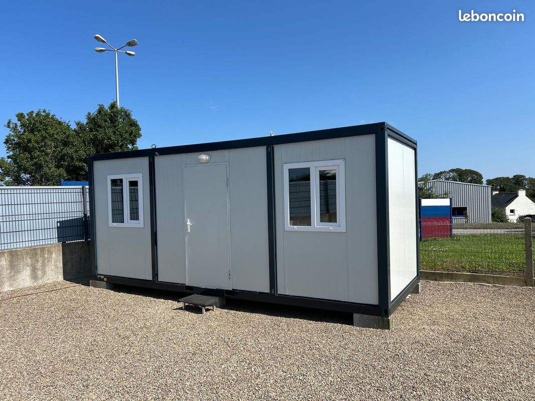 Bungalow préfabriqué container bâtiment modulaire prix imbattable en stock livraison dans la Gironde (image 5)