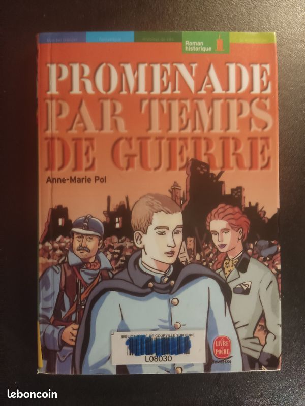 Livre promenade par temps de guerre anne marie pol (image 1)
