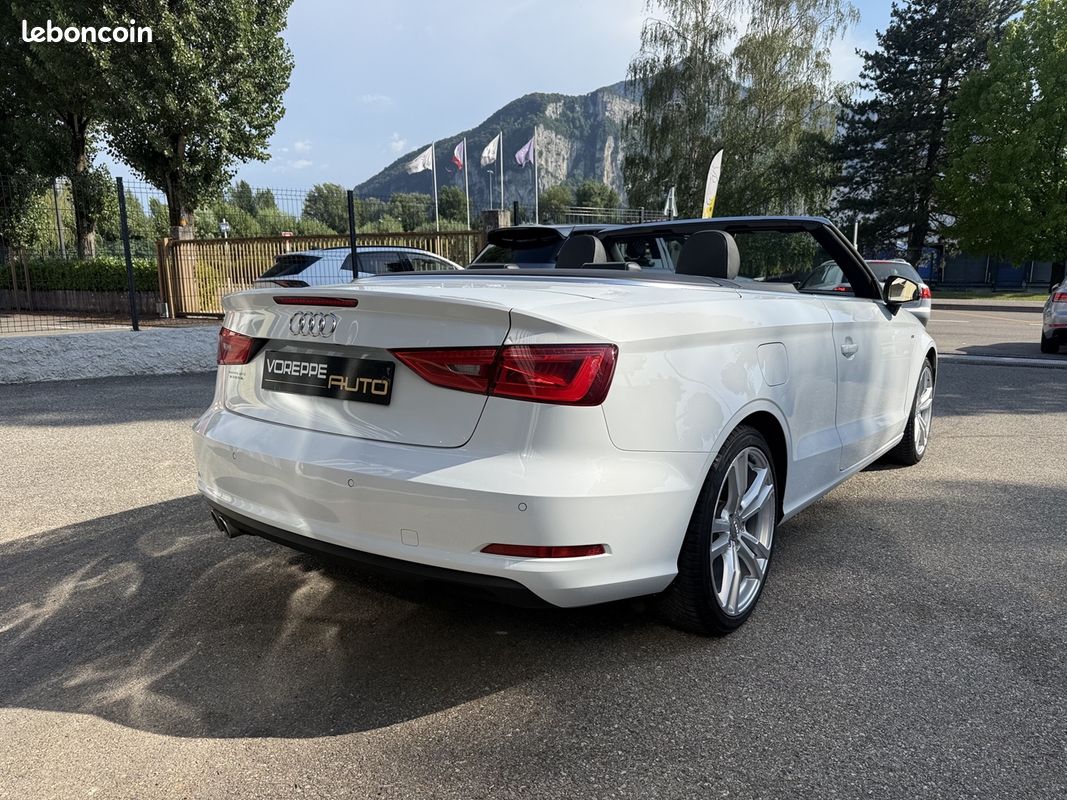 Audi A3 CABRIOLET 1.8 TFSI 180CH S LINE S TRONIC 7 (image 4)