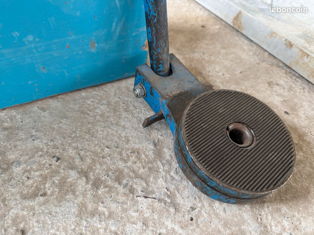 Patins rouleurs industriels SED 4 x 100 kN - capacité env. 40 tonnes - levage / chenillettes / manutention (image 5)