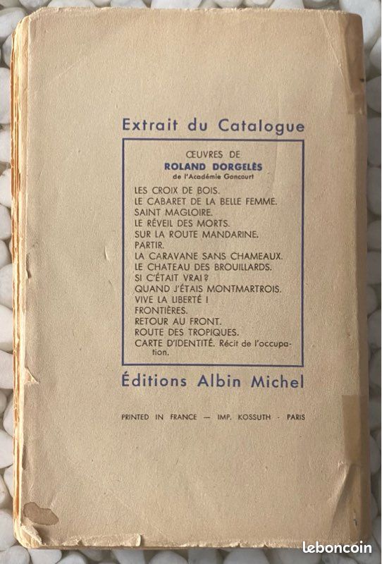 Bouquet de Bohème, R. Dorgelès, A.Michel, 1947 (image 4)