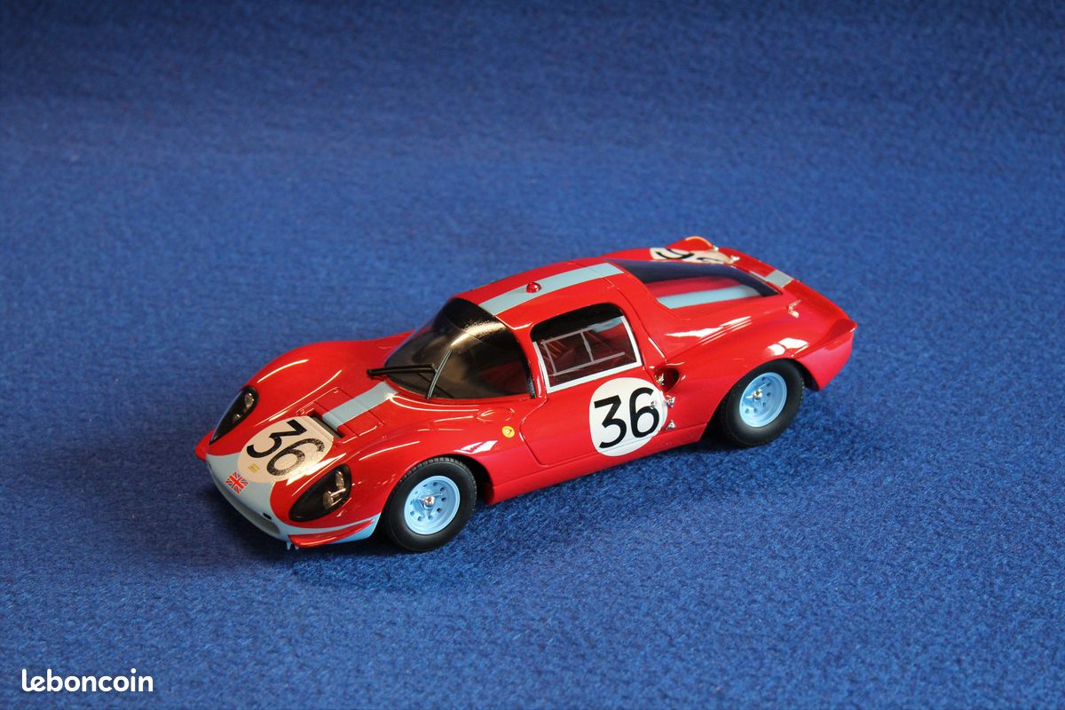 Ferrari Dino 246 – Kit Monté Provence Moulage – 24H Du Mans 1972 #46 – Échelle 1/43