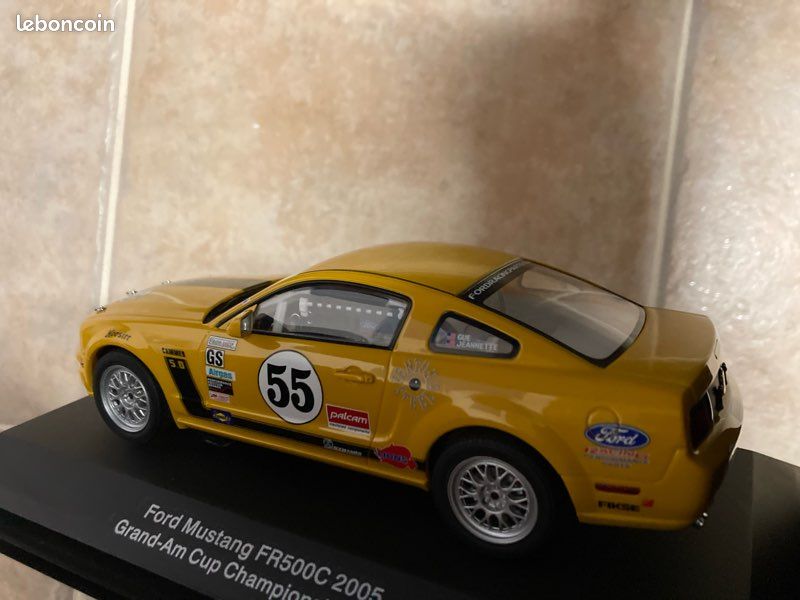 Ford mustang fr500c 2005 gt autoart 1/24 slot car racing (image 12)