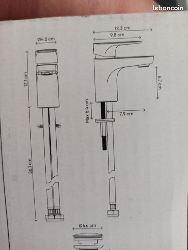 Mitigeur de lavabo (image 2)