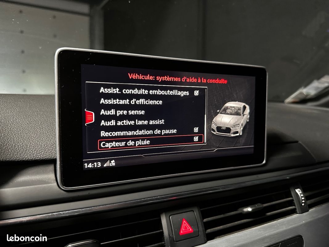 AUDI A5 A5 2.0 TFSI 190 S tronic 7 S Line - SUIVI HISTORIQUE COMPLET - SIEGES CHAUFFANTS - BANGOLUFSEN (image 27)