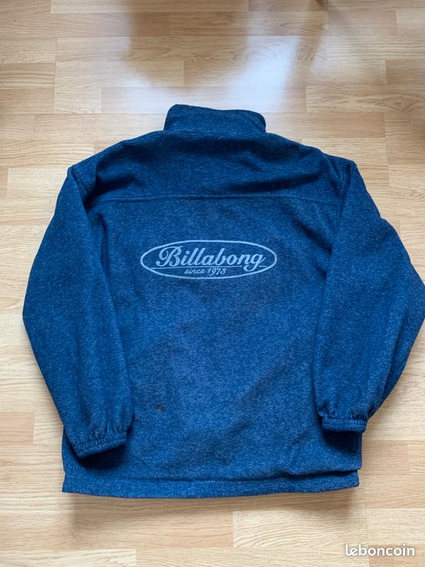 Sweat parka réversible vintage Billabong (image 4)