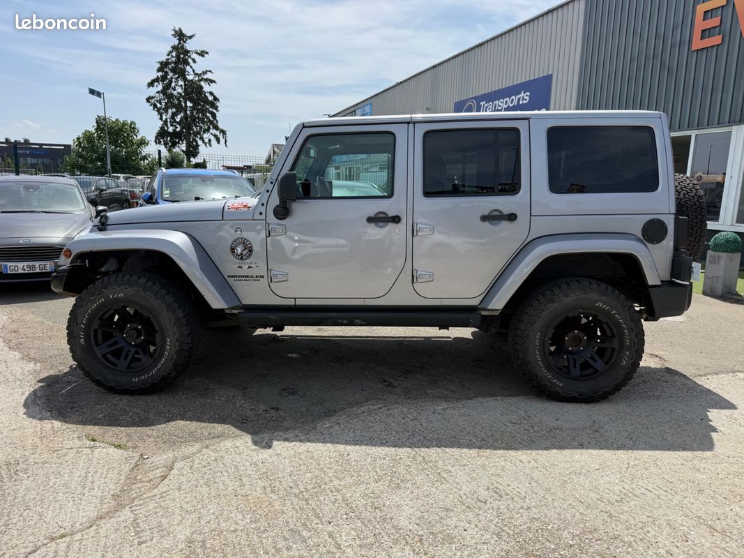 JEEP WRANGLER 3.6 285CH UNLIMITED SAHARA-MARCHE PIED ELEC-LIGNE A CLAPET-TREUIL-SIÈGES CHAUFFANTS AV- ATTELAGE-GPs (image 3)