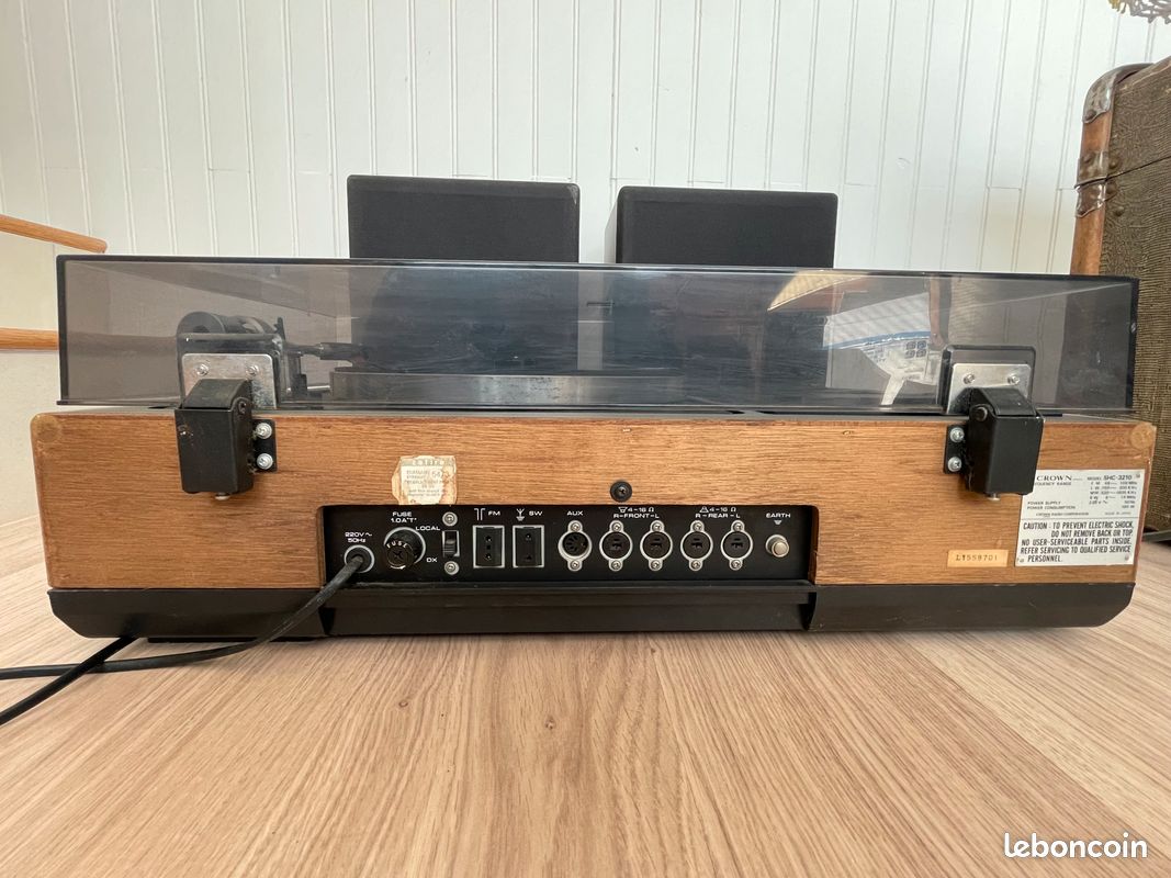 Chaîne HIFI Vintage de marque CROWN (image 3)