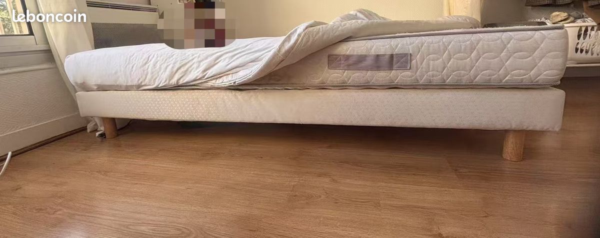 Sommier+matelas 140x190 (image 1)