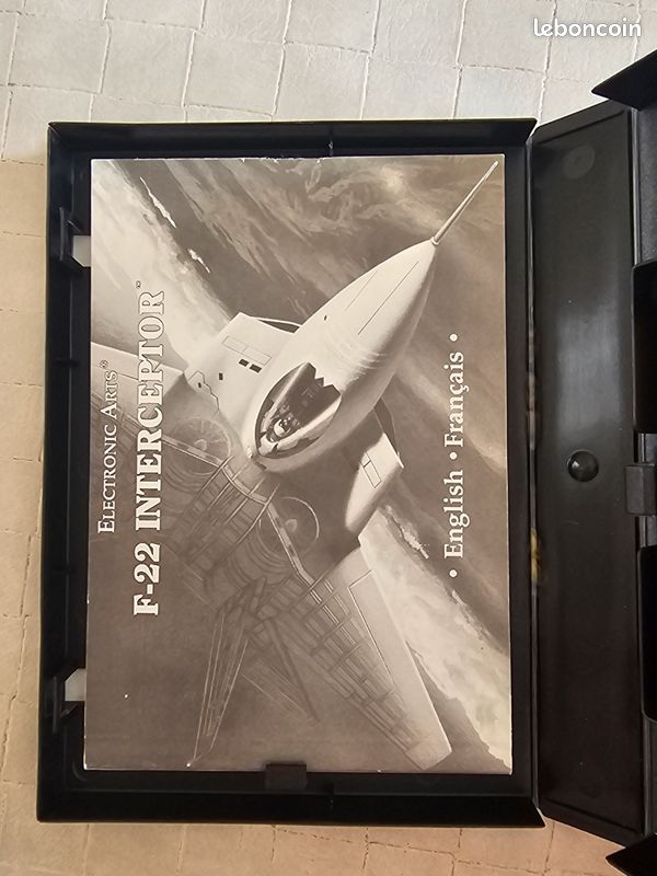 Trader Games - F22 INTERCEPTOR SEGA MEGADRIVE PAL-EURO (COMPLETE) on Megadrive