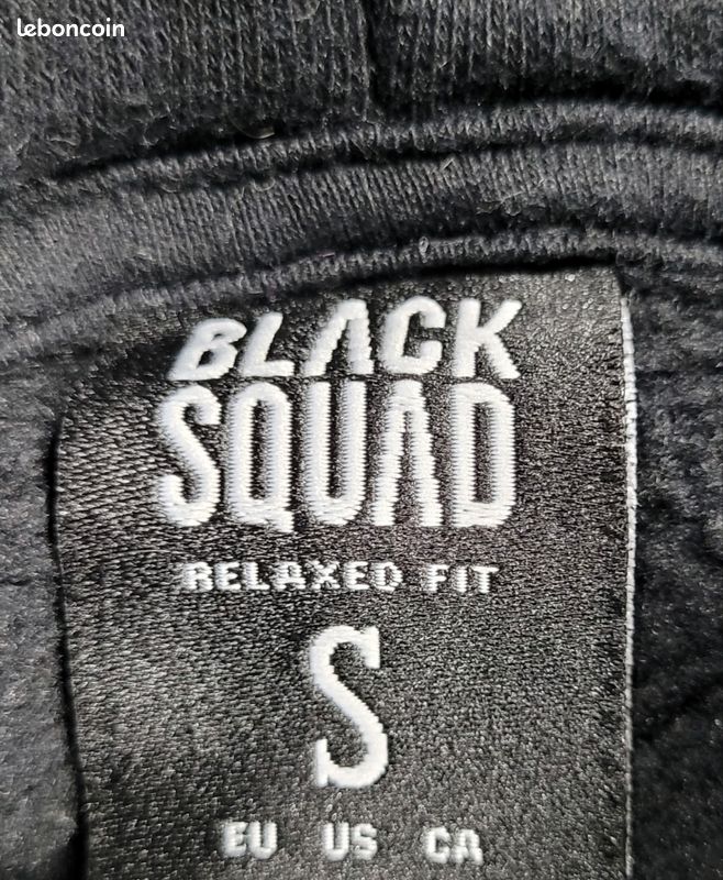 Sweat-shirt à capuche BLACK SQUAD LOYALTY Vêtements