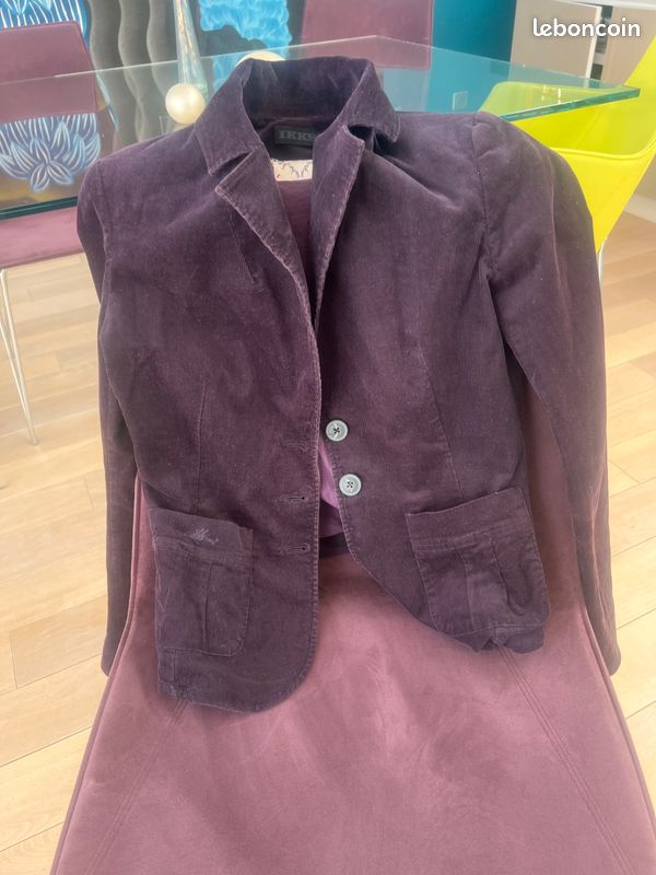Veste velours femme IKKS Taille 38 (image 1)