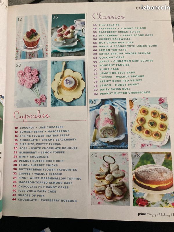 Livre Recettes Pâtisserie EN ANGLAIS (image 2)