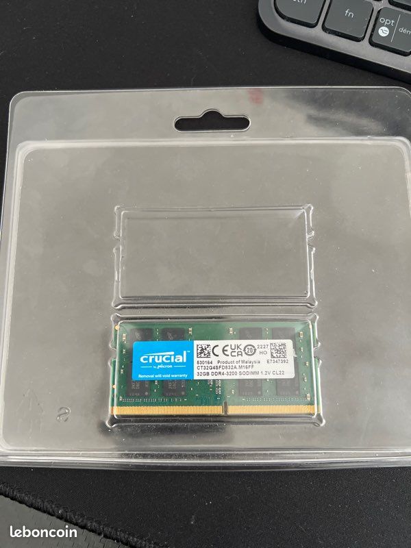 32 Go RAM DDR4 So-dimm (image 1)
