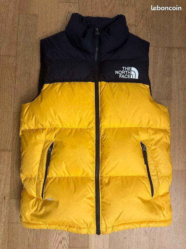 Doudoune Sans Manche The North Face Jaune Doudoune Sans Manche The