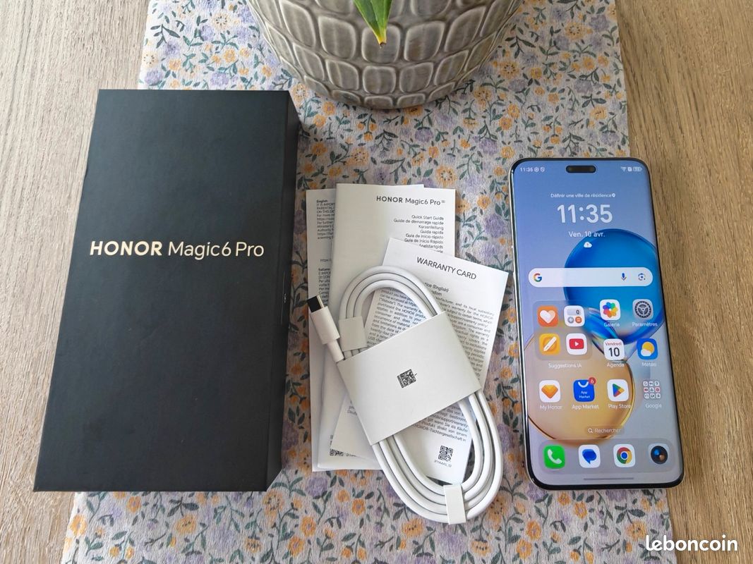 HONOR Magic6 Pro 5G Smartphone, 12GO 512GO, 6.8