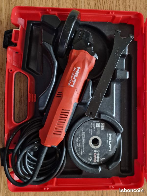 Meuleuse d'angle Hilti AG 125 15DB - Bricolage