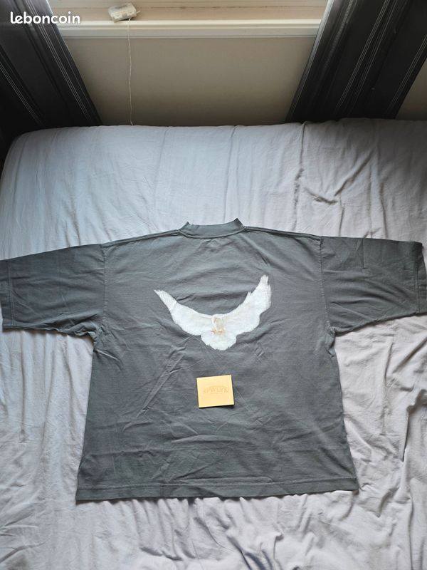 Yeezy x Gap Engineered by Balenciaga Dove 3/4 Sleeves T-Shirt Dark