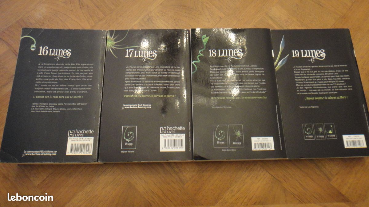 Collection complète 16, 17, 18, 19 Lunes – Kami Garcia & Margaret Stohl (image 2)