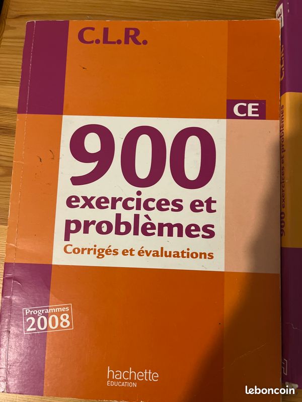 900 exercices et problèmes ce. Exercices avec corriges et évaluations (image 2)