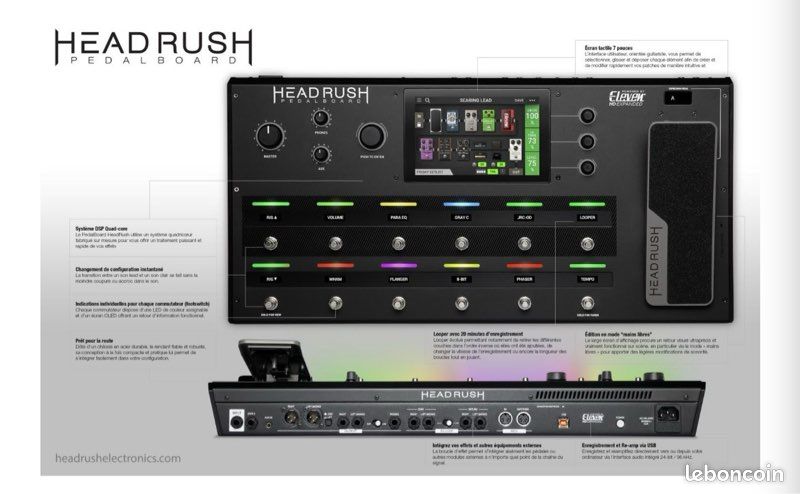 Headrush Pedalboard - État Neuf + Bundle IRs/Presets Pro (Valeur 300+) 🚀 (image 2)