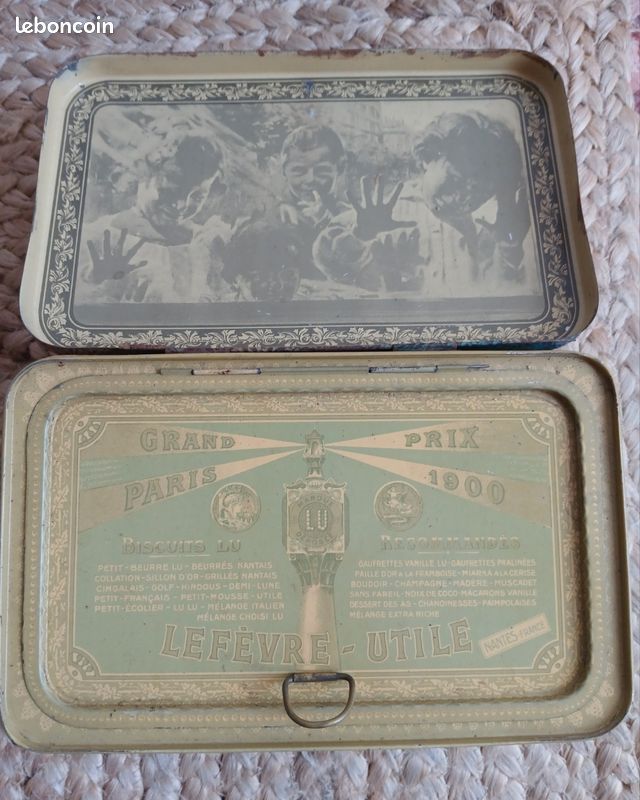 Rare, ancienne boîte à biscuits LU (image 3)