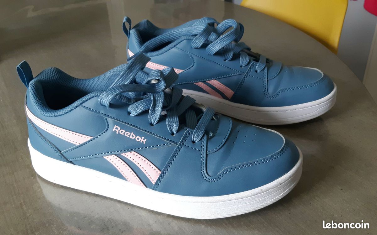 Sneaker Reebok Npc Femme Bleu Chaussure Reebok Original Classic