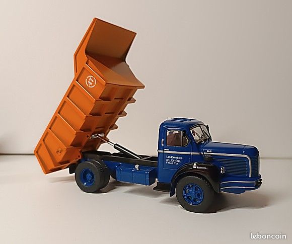 Camion berliet GLM 10 benne 4×2 les Carrieres de l'Estérel Fréjus » 1953 1/43 – Etoile Auto49