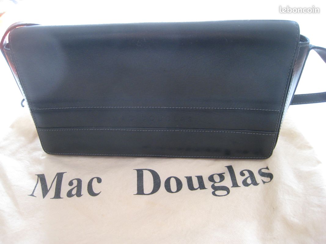 Sac à main cuir noir Mac Douglas Femme Accessoires Bagagerie