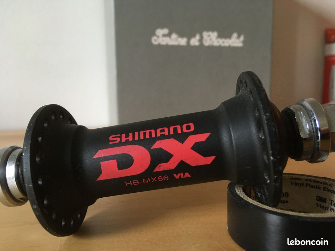 Moyeu avant frein sur jante 36H Shimano Dura-Ace HB-7600 142 mm
