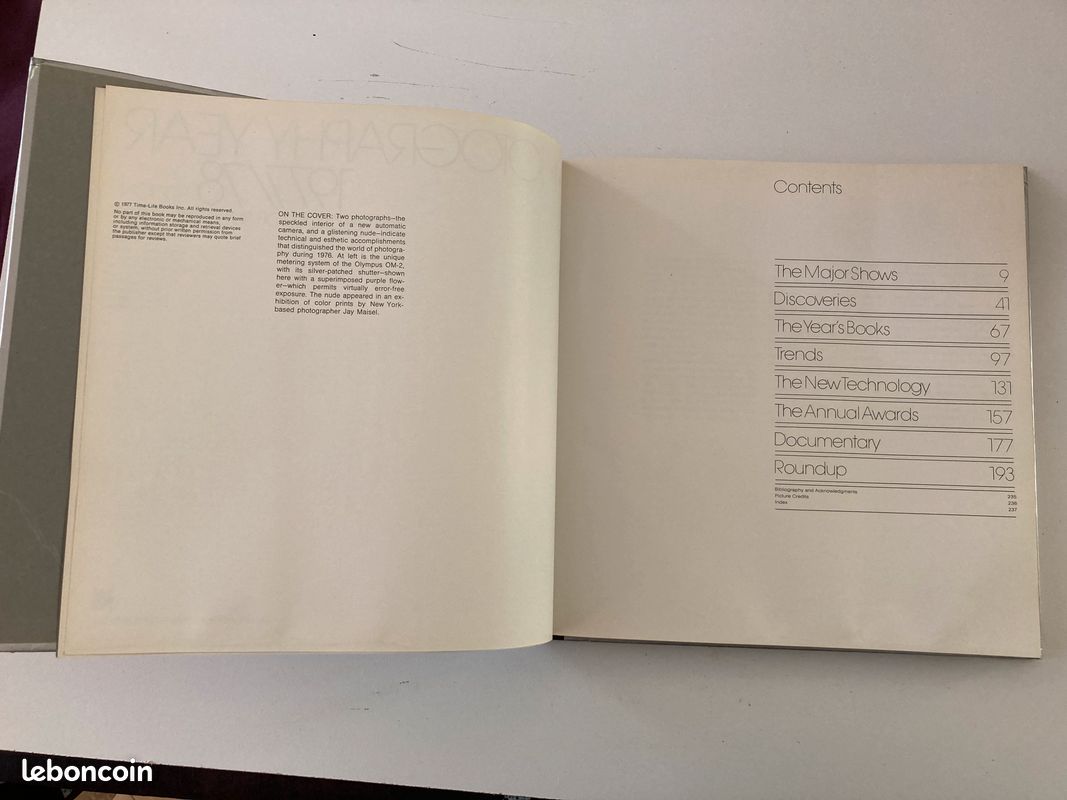 Livre "Photography Year 1977/78" (Time Life Books) (image 4)