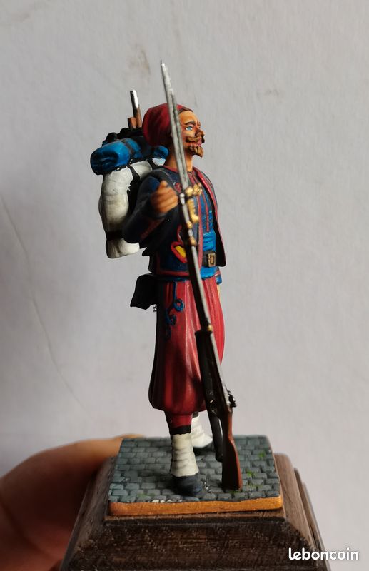 figurine métal POSTE MILITAIRE 75mm, Froeschwiller 1870