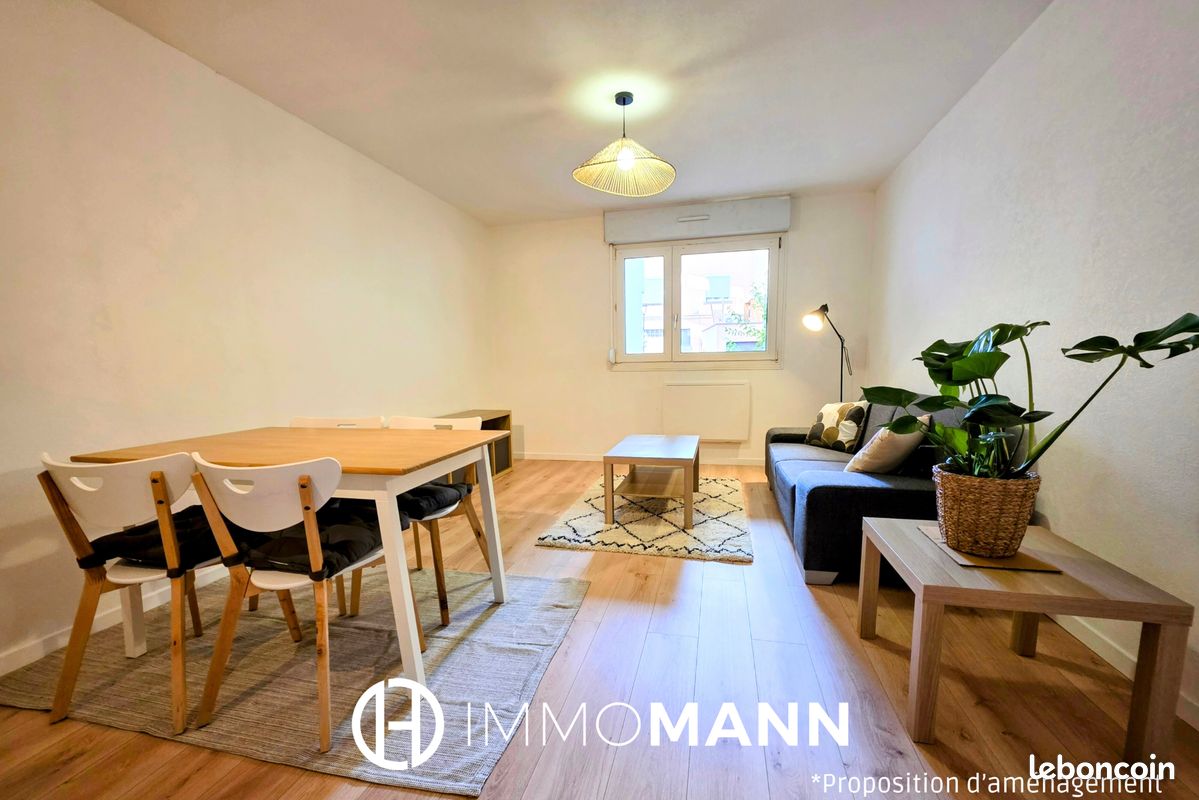 Appartement 2 pièces 49 m² · à Strasbourg · 49 m² · 835 €/mois