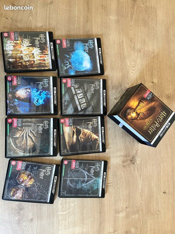 Coffret intégrale 8 films Harry Potter 4K ULTRAHD + BLUE-RAY (image 4)
