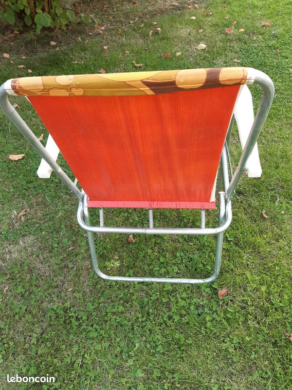 Fauteuil Pliant Enfant Tyke Hike – Jaune, Vintage Camping
