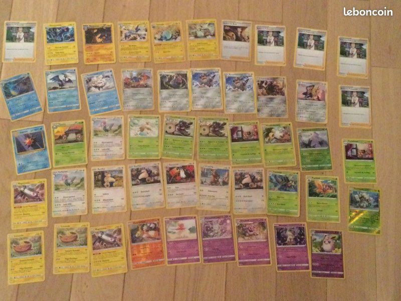 Cartes Pokémon 2 V + 153 communes +53 peu communes + 49 rares (image 6)