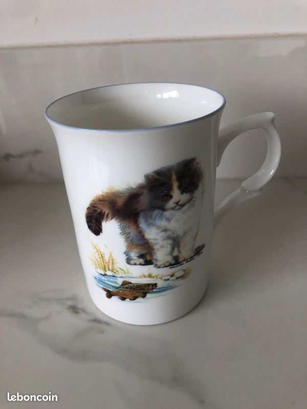 Tasse mug design neuf en porcelaine (image 1)