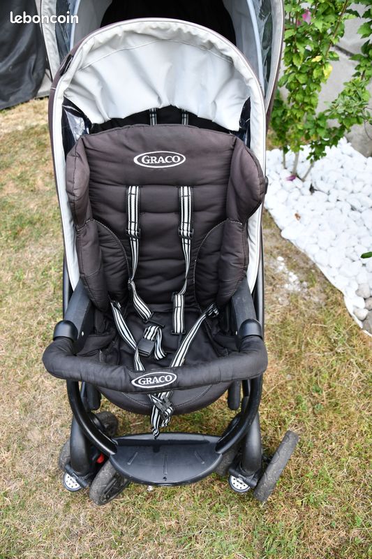 Poussette double Graco Quattro Tour Duo coques Cosy